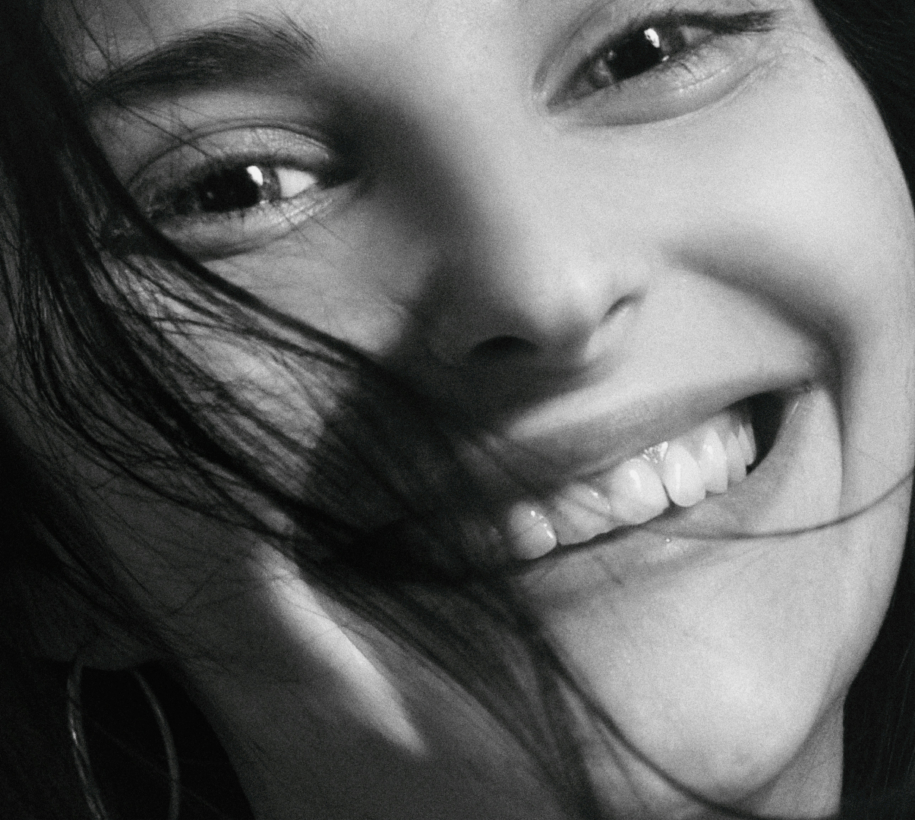 Sorriso bianco e nero